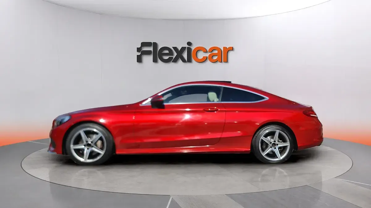 Usado Mercedes C220 170 CV (125 kW) 2017 Rojo Coupe