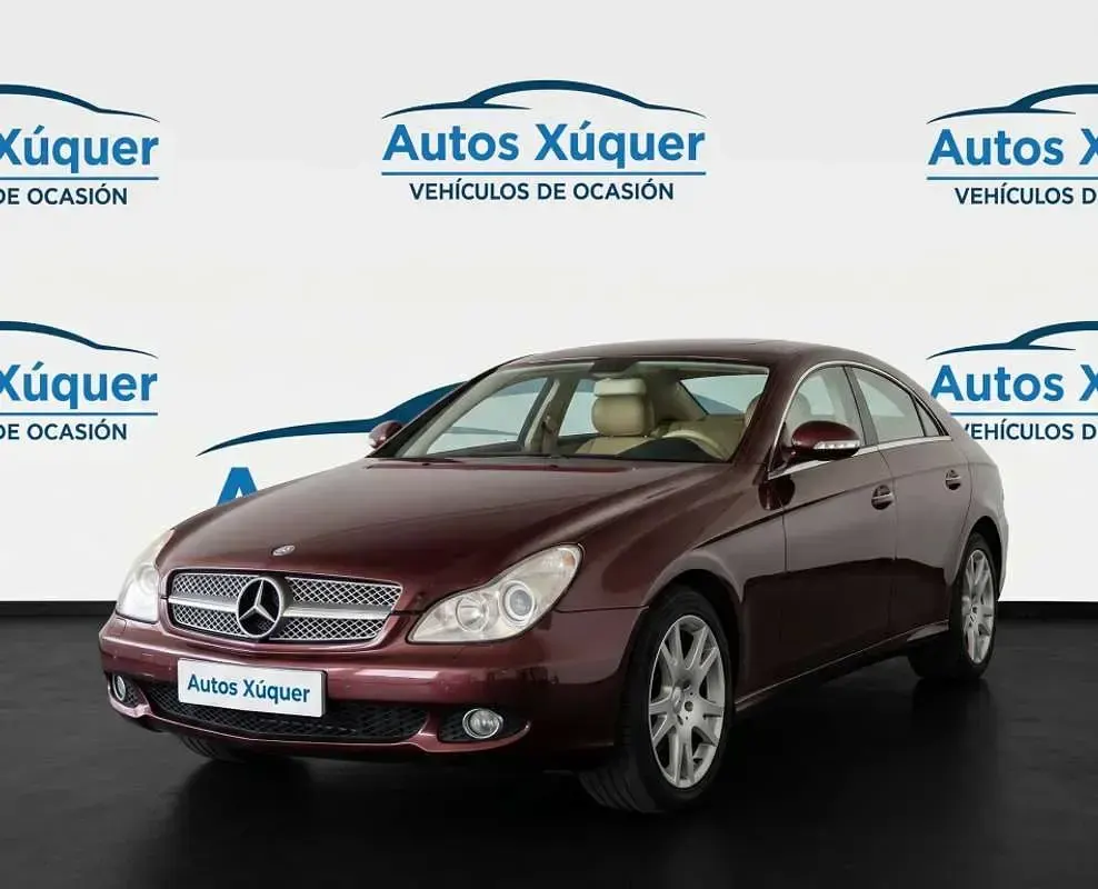 Usado Mercedes CLS350 272 CV (200 kW) 2005 Burdeos Coupe