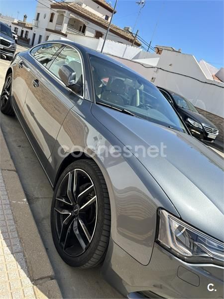 Usado Audi A5 Sportback 245 CV (180 kW) 2014 Gris / plata Utilitario