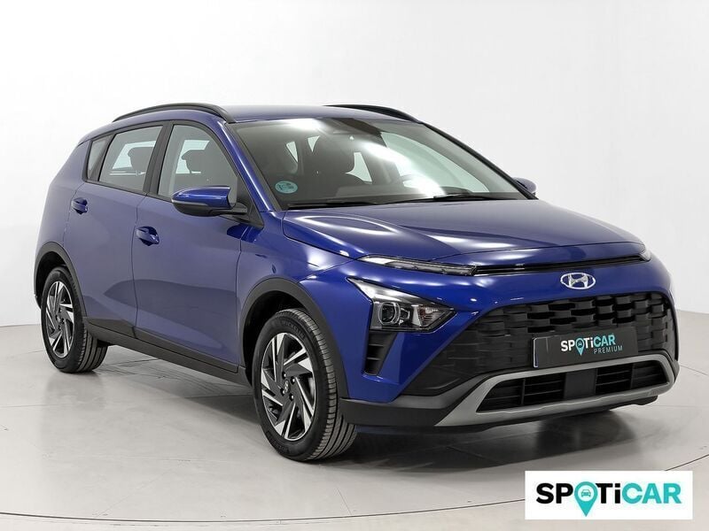 Azul Usado 2024 Hyundai Bayon SUV | 15.750 € (Precio justo) - Imagen 1/4