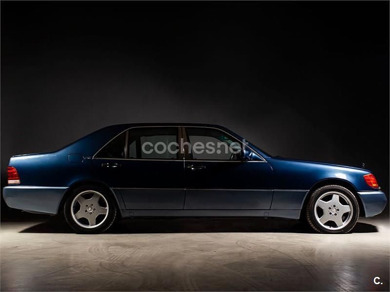 Usado Mercedes S600 394 CV (289 kW) 1993 Azul Berlina