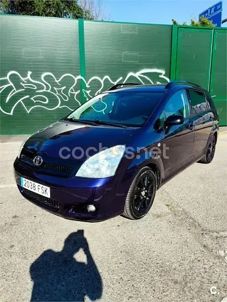 Usado Toyota Corolla Verso Sol 136 CV (100 kW) 2007 Azul Monovolumen