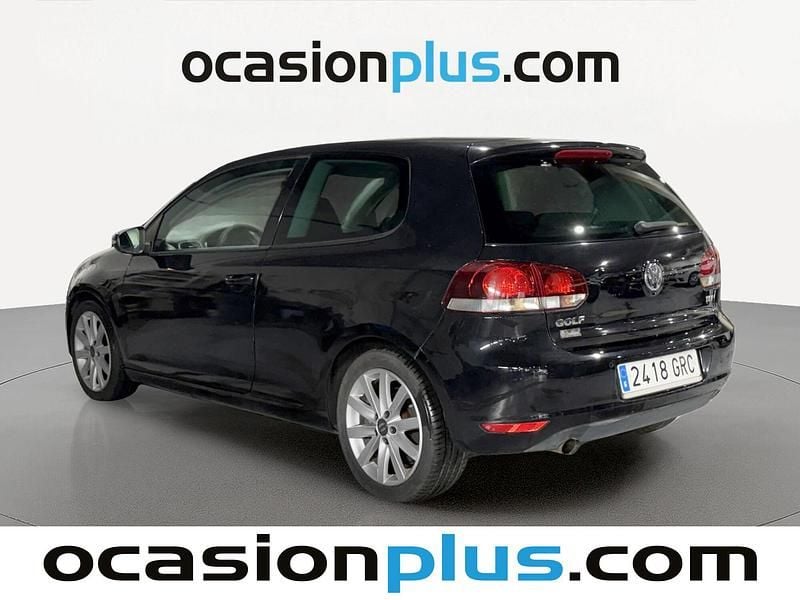 Usado VW Golf VI Sportline 105 CV (77 kW) 2009 Negro Utilitario
