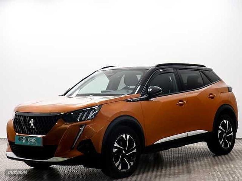 Usado Peugeot 2008 GT-line 131 CV (96 kW) 2020 Naranja SUV