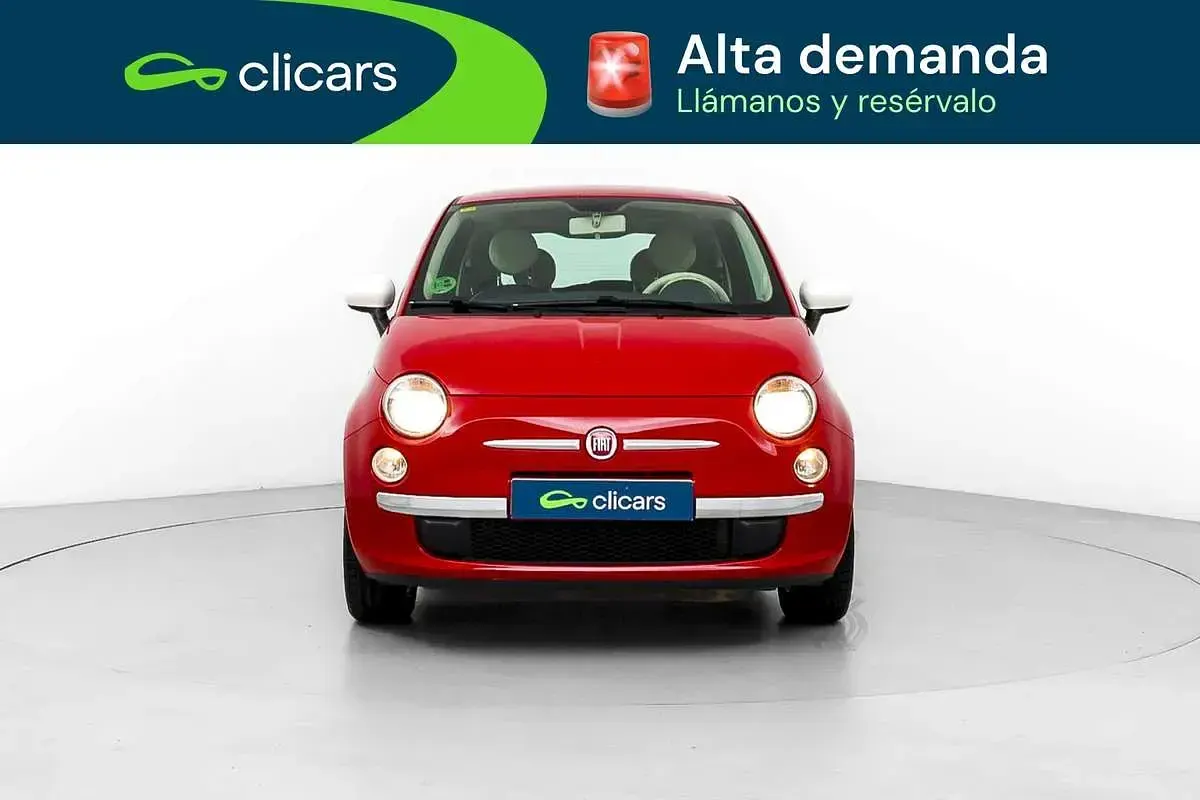 Usado Fiat 500 69 CV (50 kW) 2014 Rojo Utilitario