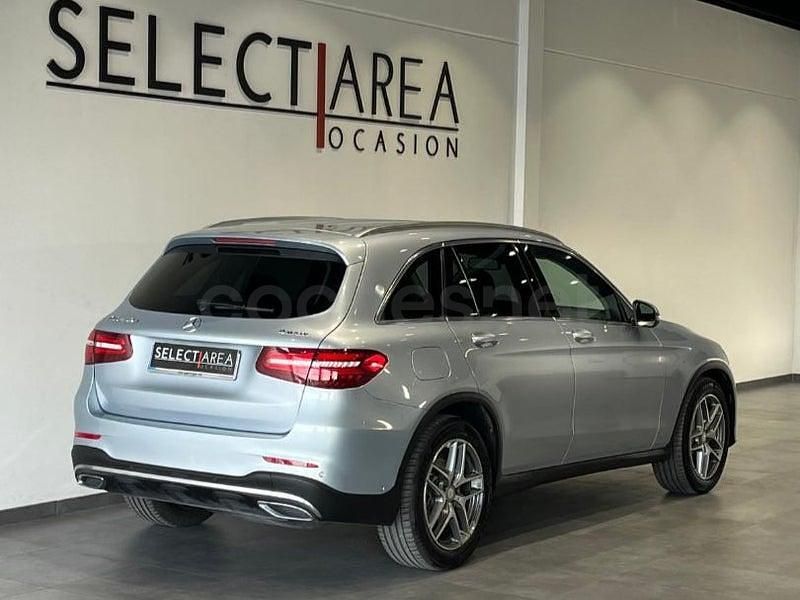 Usado Mercedes GLC250 AMG line 204 CV (150 kW) 2016 Gris / plata SUV