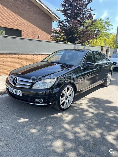 Negro Usado 2010 Mercedes C200 Elegance Familiar | 10.000 € (Precio justo) - Imagen 1/4