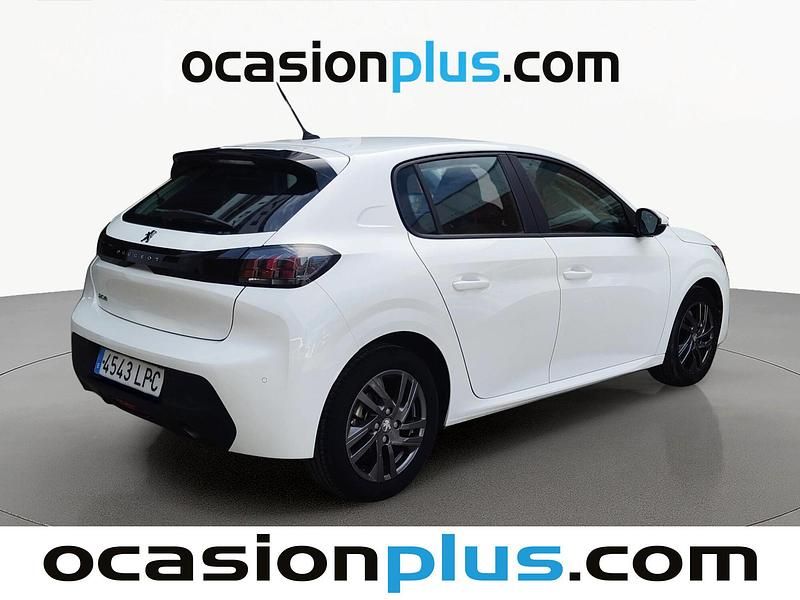 Usado Peugeot 208 Active 100 CV (73 kW) 2021 Blanco Utilitario