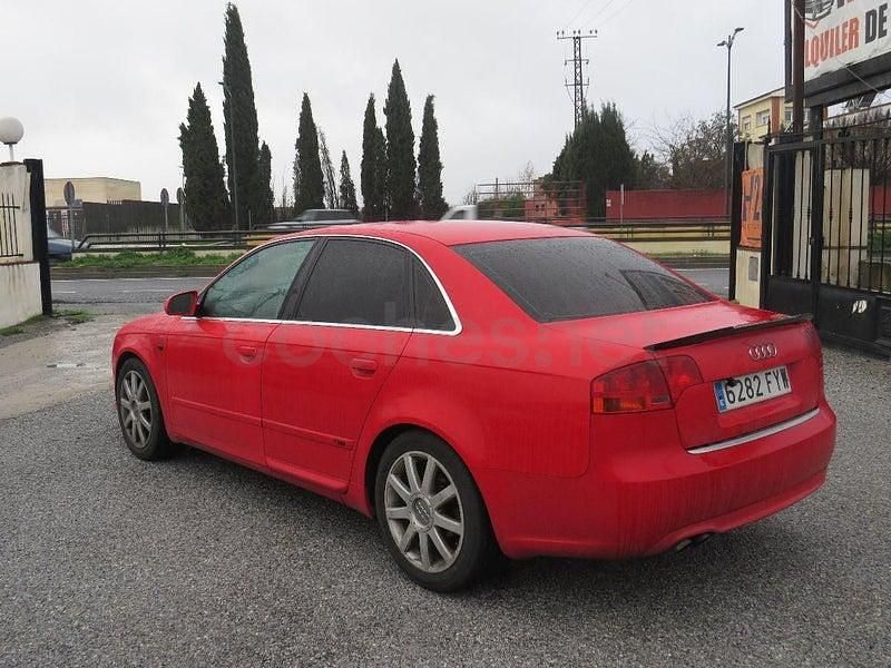 Usado Audi A4 143 CV (105 kW) 2008 Rojo Berlina