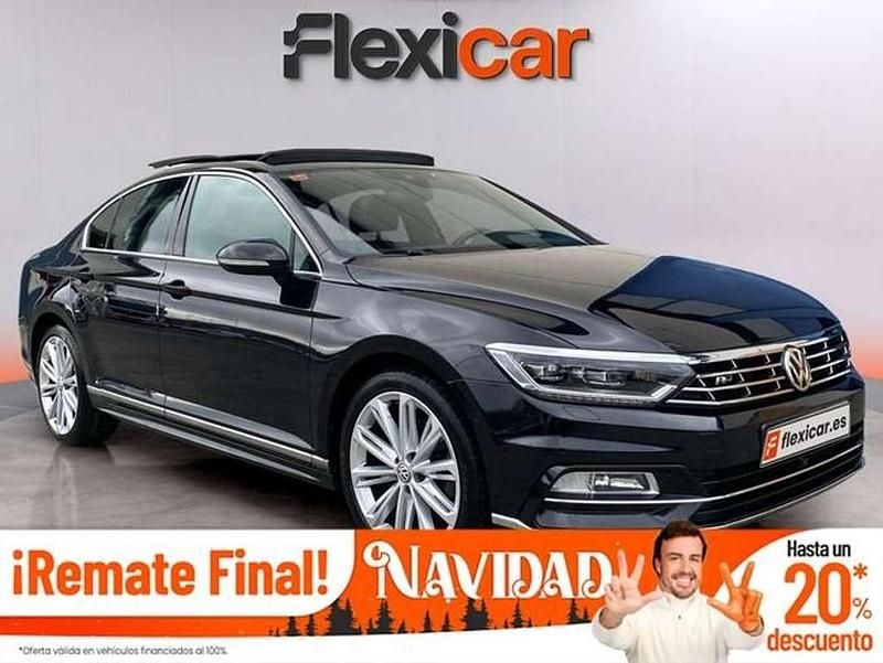 Negro Usado 2017 VW Passat Advance Berlina | 17.590 € (Precio justo) - Imagen 1/4