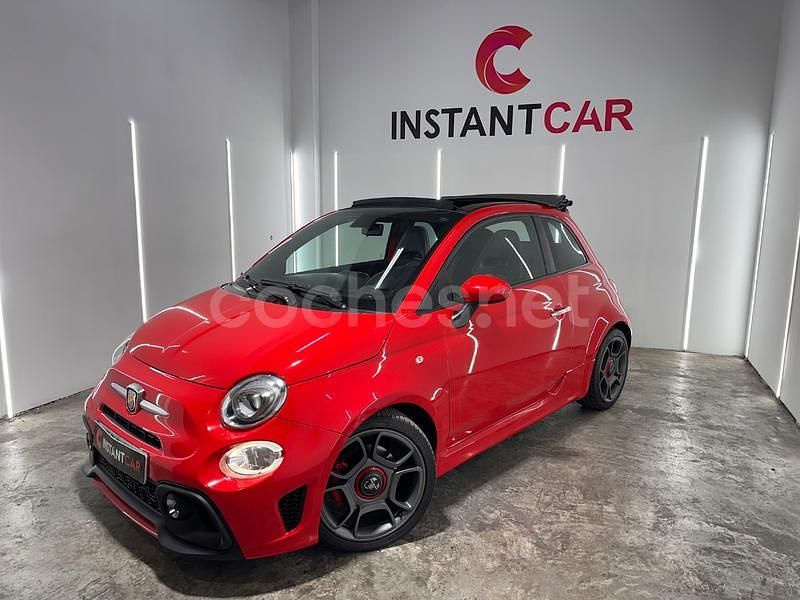 Usado Abarth 595C Turismo 165 CV (121 kW) 2018 Granate Descapotable