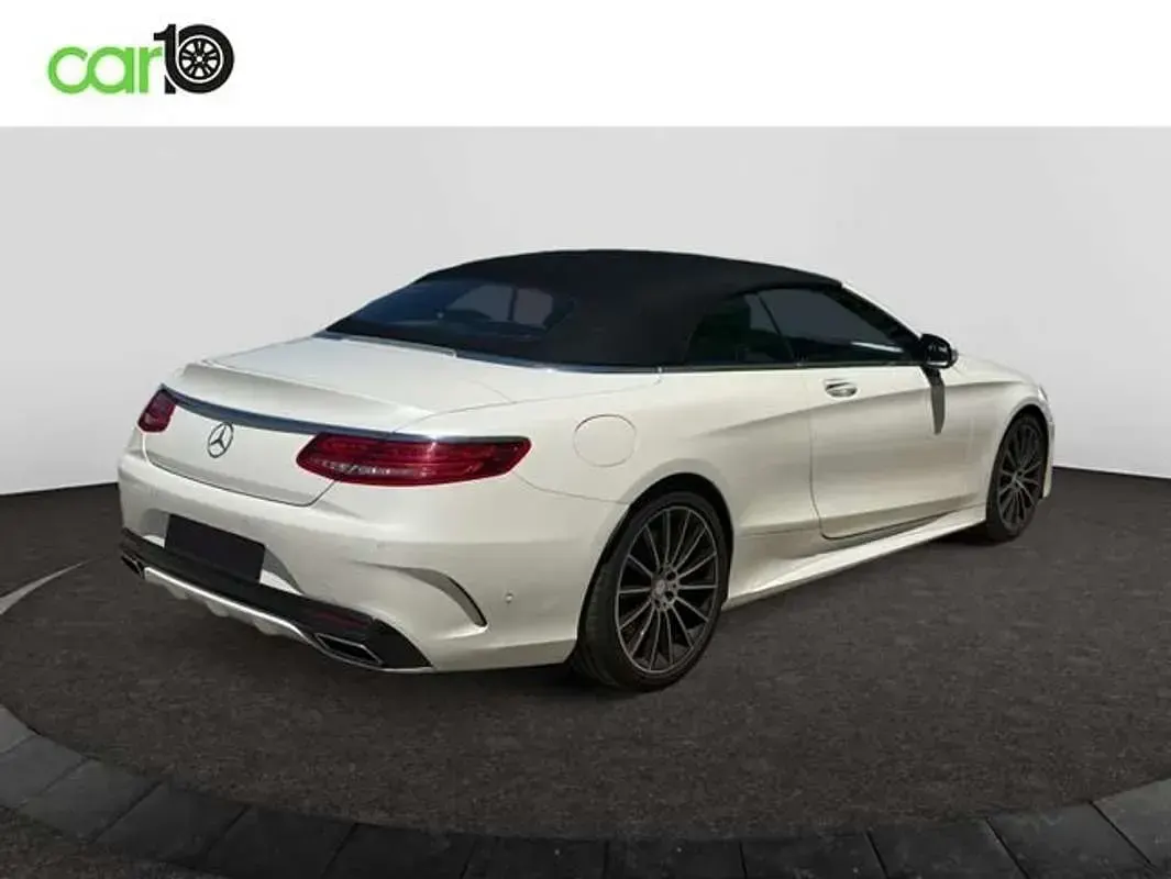 Usado Mercedes S500 455 CV (334 kW) 2017 Blanco Descapotable