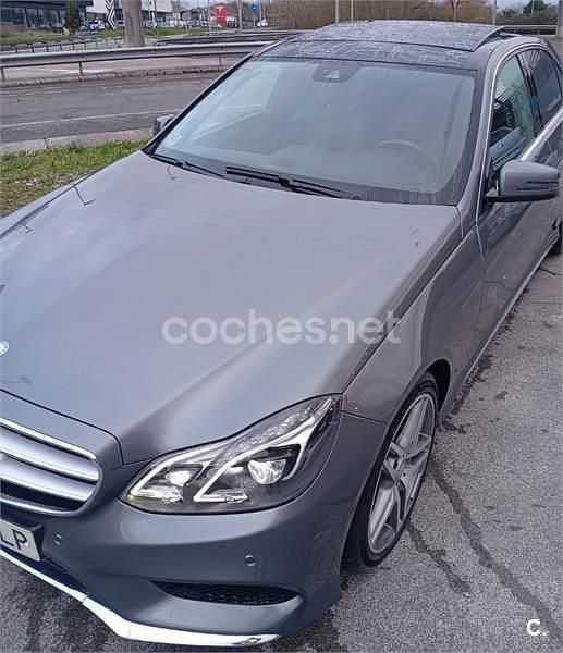 Usado Mercedes E220 Avantgarde 170 CV (125 kW) 2016 Gris / plata Berlina