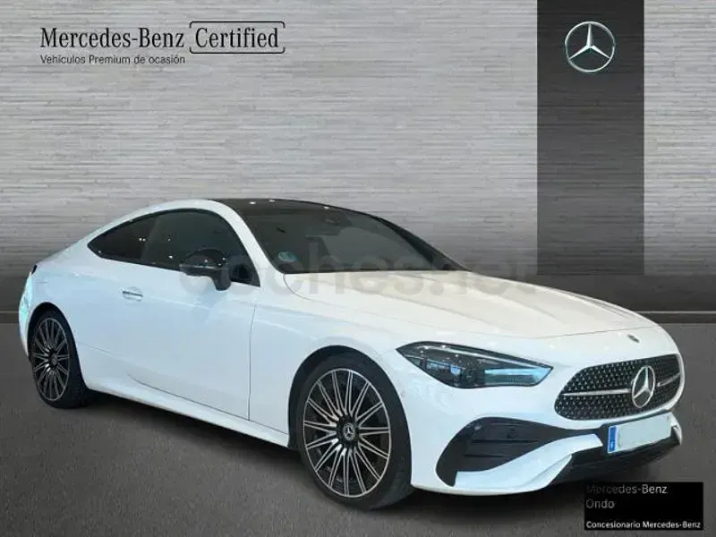 Usado Mercedes CLE200 204 CV (150 kW) 2025 Blanco Coupe
