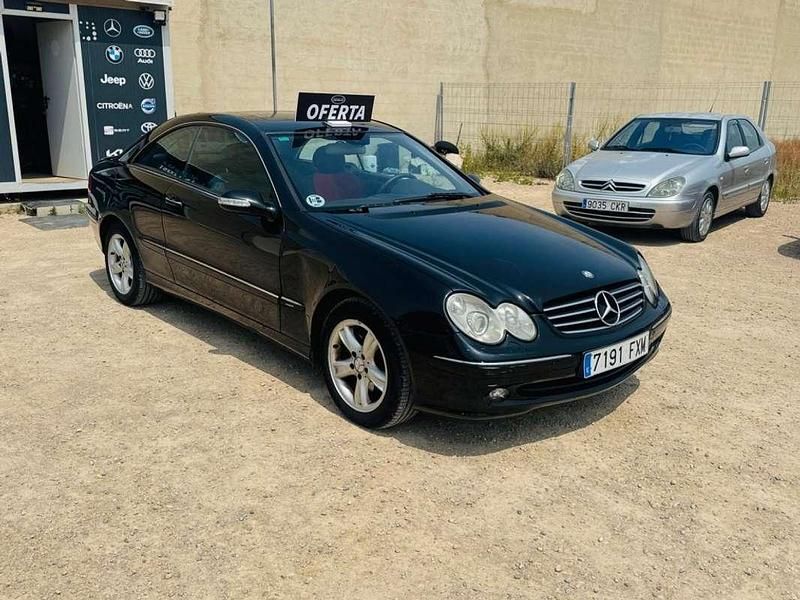 Usado Mercedes CLK200 272 CV (200 kW) 2007 Negro Coupe