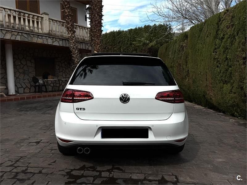 Usado VW Golf VII GTD 184 CV (135 kW) 2016 Blanco Berlina
