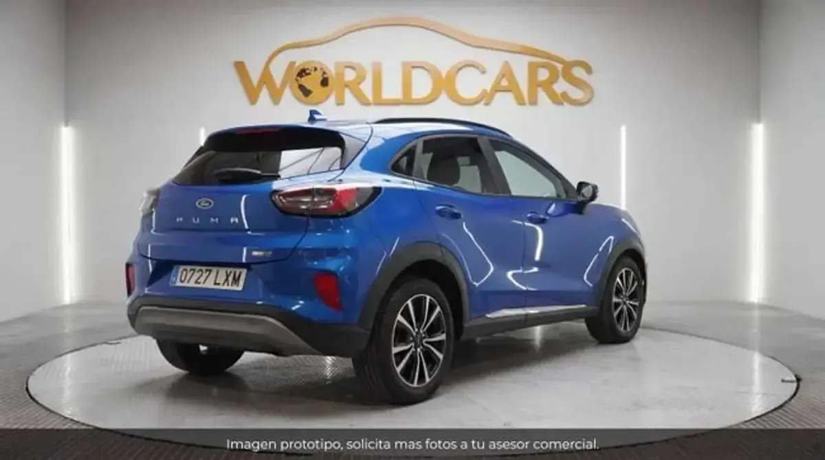 Usado Ford Puma Titanium 125 CV (91 kW) 2022 Azul SUV
