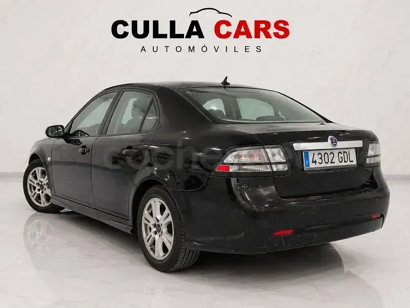 Usado Saab 9-3 Vector 150 CV (110 kW) 2008 Negro Berlina