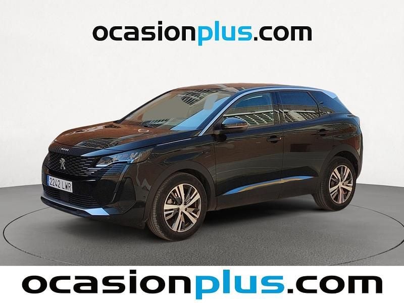 Negro Usado 2022 Peugeot 3008 Allure SUV | 22.637 € (Precio justo) - Imagen 1/4