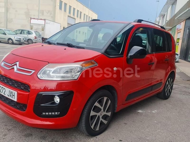 Rojo Usado 2017 Citroën C3 Picasso Feel Monovolumen | 7199 € (Precio justo) - Imagen 1/4
