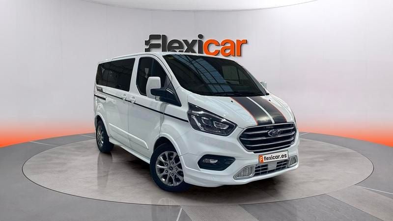 Usado Ford Transit Custom Sport 185 CV (136 kW) 2020 Blanco Familiar