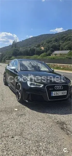 Usado Audi RS3 340 CV (250 kW) 2012 Negro Berlina