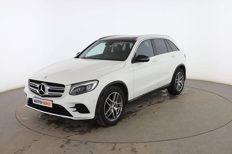 Usado Mercedes GLC220 170 CV (125 kW) 2016 Blanco SUV