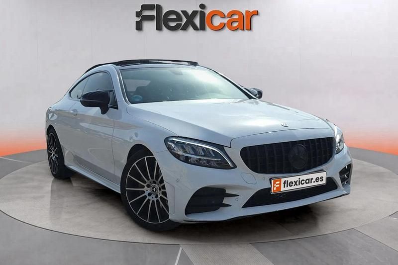 Blanco Usado 2021 Mercedes C220 Coupe | 30.590 € (Buen precio) - Imagen 1/4