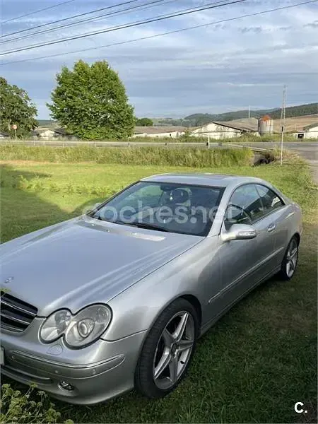 Usado Mercedes CLK320 Avantgarde 218 CV (160 kW) 2003 Gris / plata Coupe
