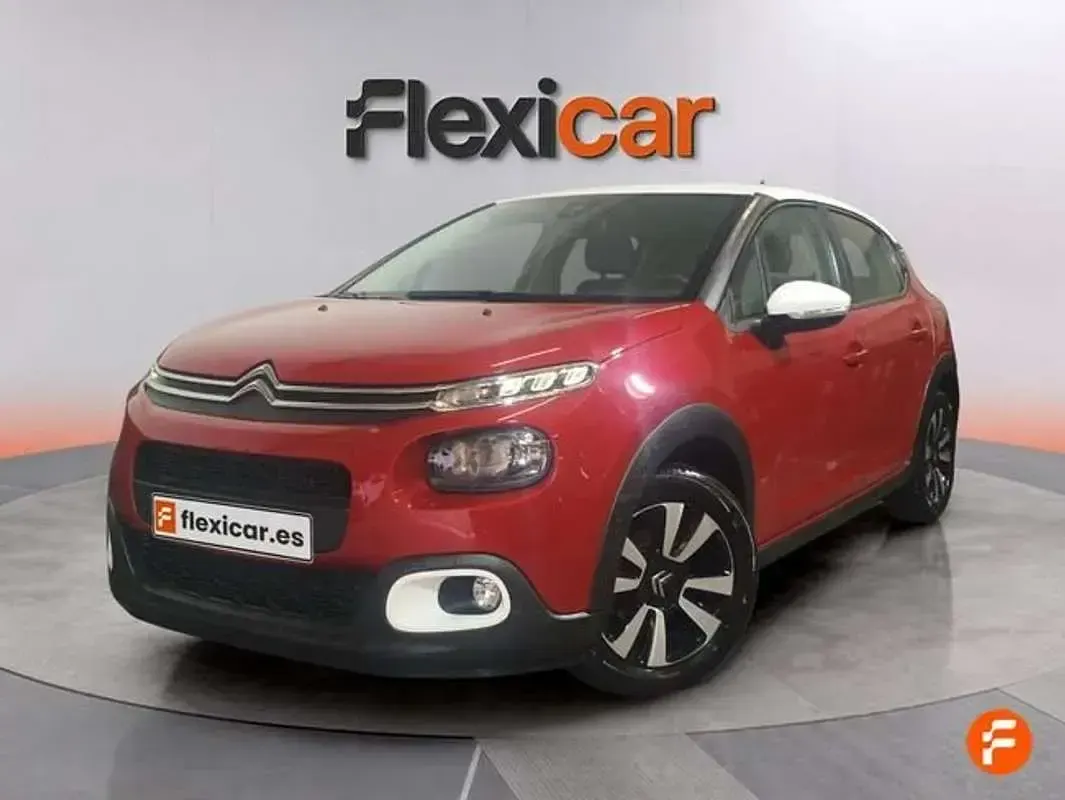 Usado Citroën C3 Feel 82 CV (60 kW) 2017 Rojo Berlina