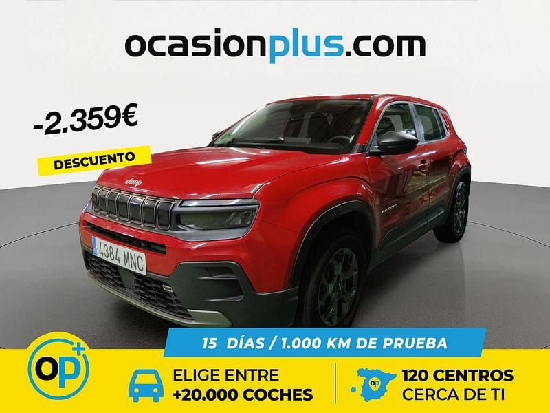 Usado Jeep Avenger Longitude 100 HP (73 kW) 2024 Vermelho SUV