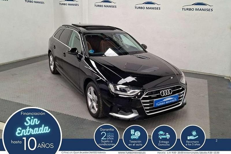 Negro Usado 2021 Audi A4 Advanced Plus Familiar | 29.990 € (Precio justo) - Imagen 1/4
