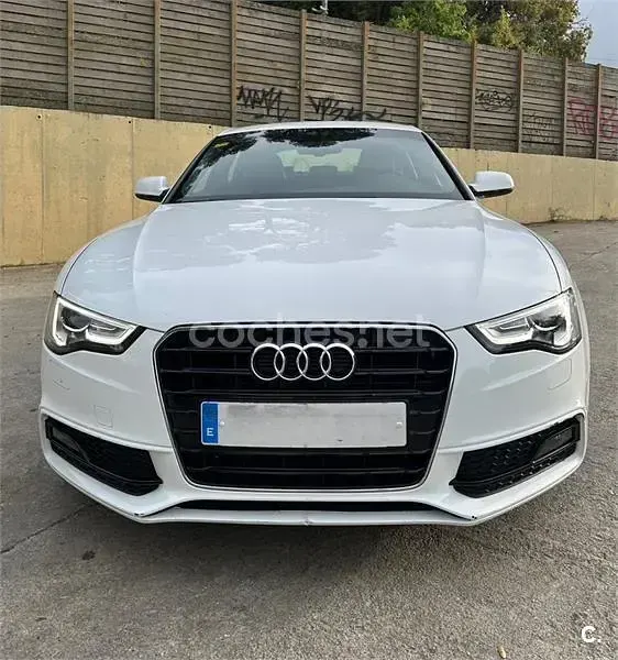 Usado Audi A5 Sportback S-Line 190 CV (139 kW) 2015 Blanco Utilitario