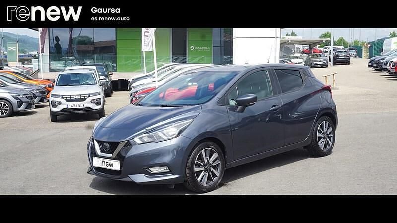 Gris Usado 2018 Nissan Micra N-Connecta Utilitario | 10.900 € (Buen precio) - Imagen 1/4