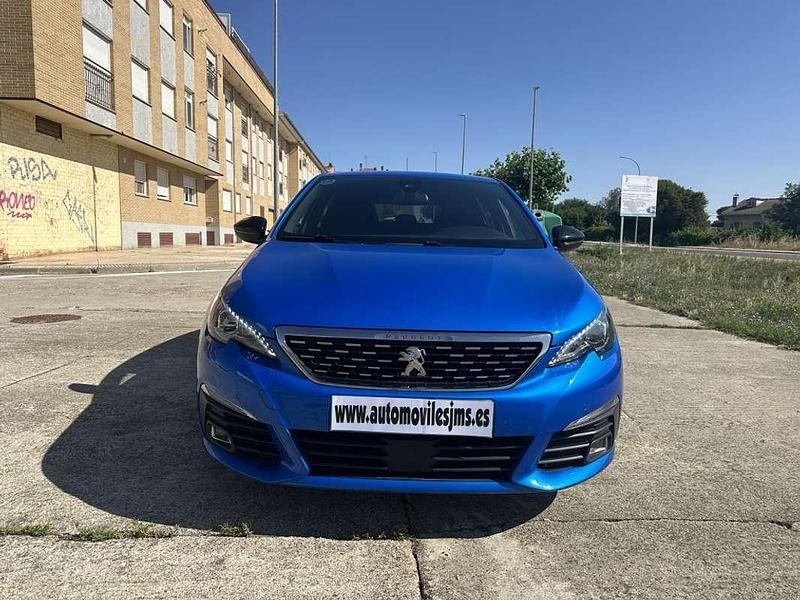 Usado Peugeot 308 GT 131 CV (96 kW) 2021 Azul Utilitario