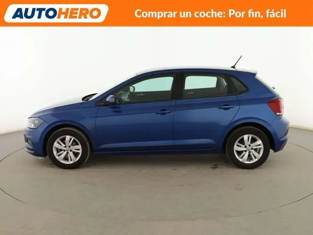 Usado VW Polo Advance 95 CV (69 kW) 2019 Azul Utilitario