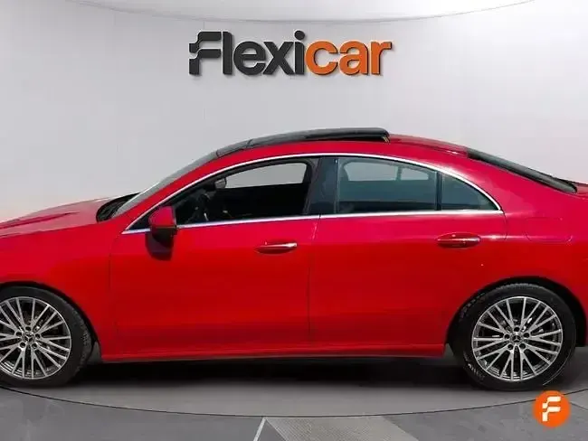 Usado Mercedes CLA200 150 CV (110 kW) 2019 Rojo Coupe
