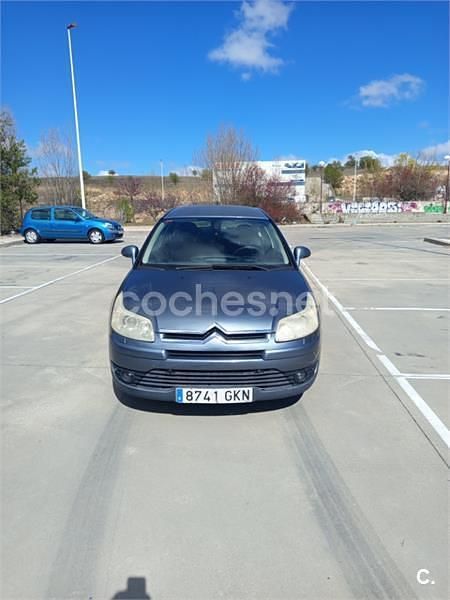 Usado Citroën C4 Exclusive 110 CV (80 kW) 2009 Azul Berlina