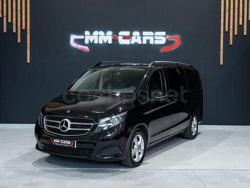 Usado Mercedes V220 Avantgarde 163 CV (119 kW) 2019 Negro Monovolumen