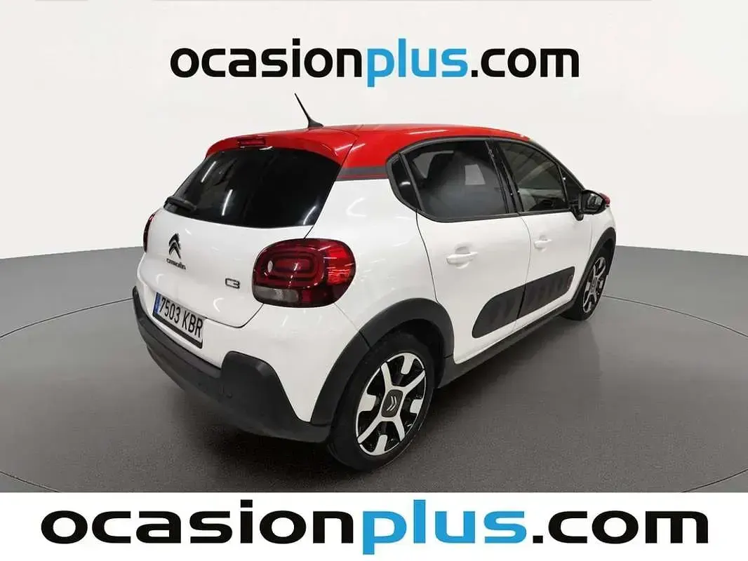 Usado Citroën C3 PureTech 82 CV (60 kW) 2017 Blanco Utilitario