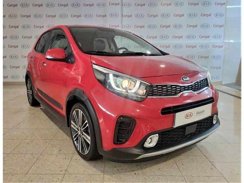 Usado Kia Picanto X-Line 100 CV (73 kW) 2019 Rojo Utilitario