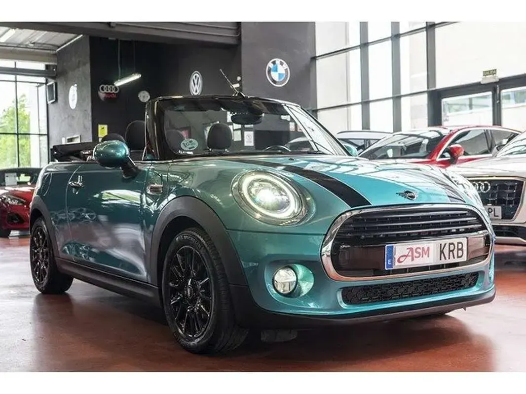Usado Mini Cooper Cabriolet 136 CV (100 kW) 2018 Azul Descapotable
