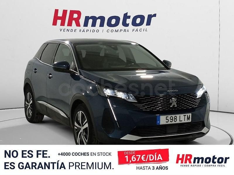 Usado Peugeot 3008 Allure 131 CV (96 kW) 2021 Azul SUV