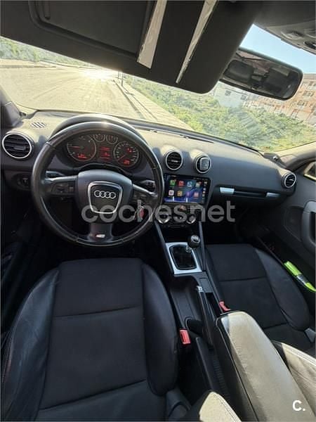 Usado Audi A3 Attraction 170 CV (125 kW) 2007 Negro Utilitario