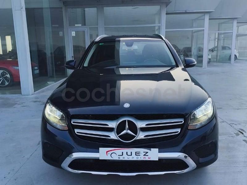 Usado Mercedes GLC220 170 CV (125 kW) 2018 Azul SUV