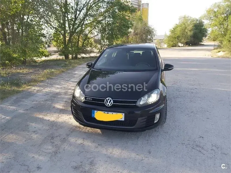 Usado VW Golf VI GTD 170 CV (125 kW) 2011 Negro Berlina