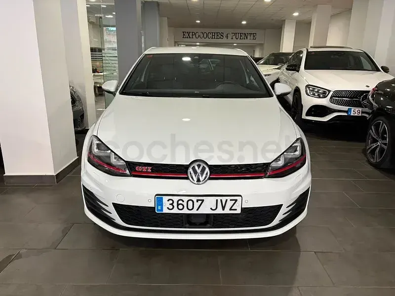 Usado VW Golf VII GTI 230 CV (169 kW) 2017 Blanco Berlina