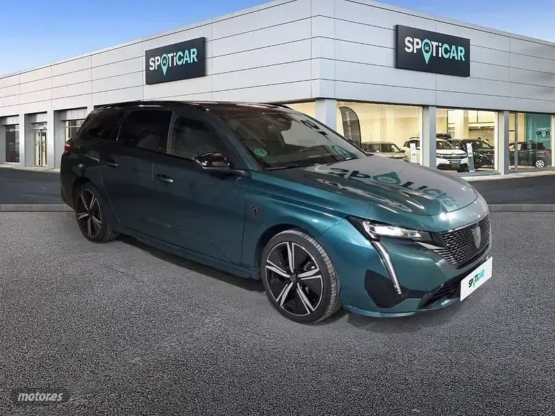 Usado Peugeot 308 SW GT 130 CV (95 kW) 2024 Azul Familiar