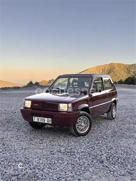 Usado Fiat Panda S 46 CV (33 kW) 1992 Granate Berlina