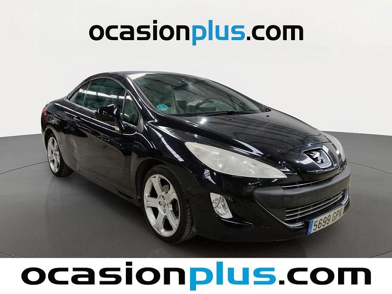 Usado Peugeot 308 CC 150 CV (110 kW) 2009 Negro Descapotable